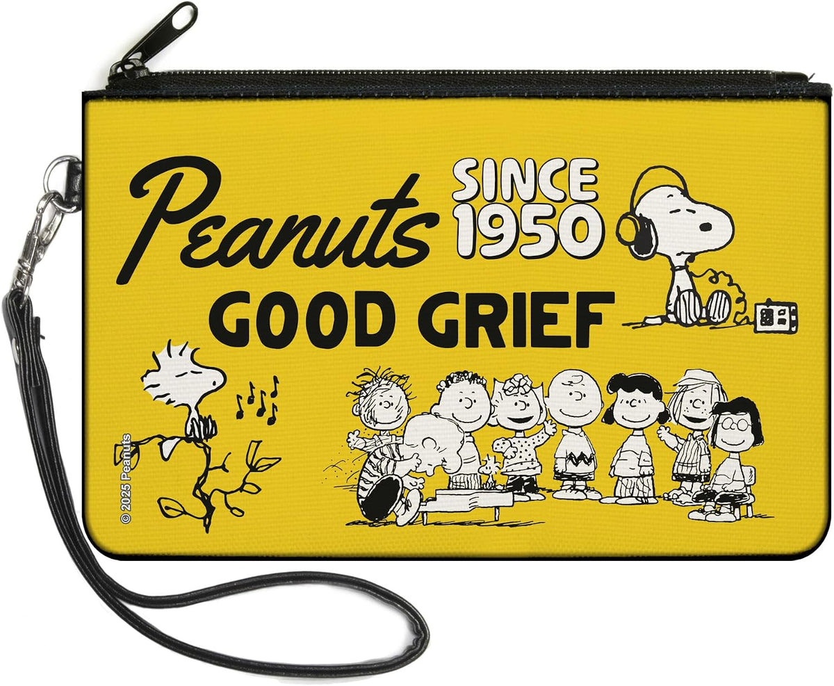 Buckle-Down Peanuts Canvas Zipper Wallet