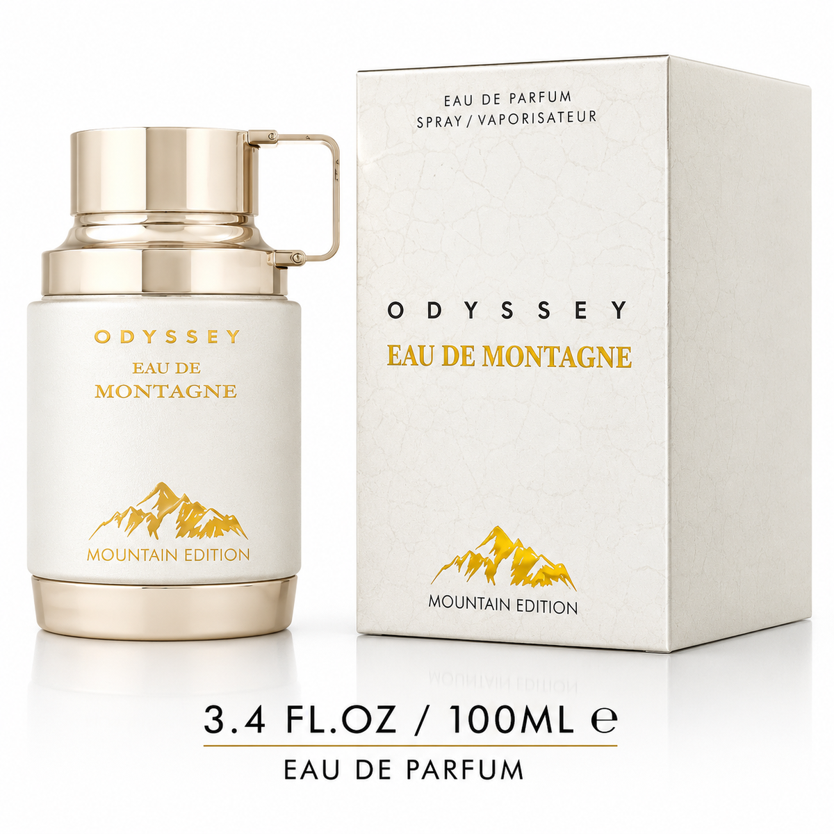 Armaf Odyssey Eau de Montagne Mountain Edition Eau de Parfum – 100ml / 3.4 Fl. Oz. Men’s Fragrance