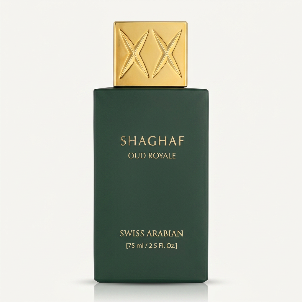 Swiss Arabian Shaghaf Oud Royale Eau de Parfum – 75ml / 2.5 Fl. Oz. Unisex Fragrance