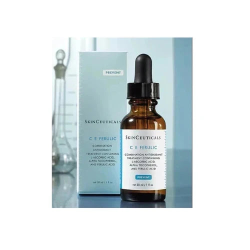 Vitamin C E Ferulic Acid Antioxidant Facial Serum with 15% L-Ascorbic Acid – Brightening & Anti-Aging Skin Care – 1 fl oz