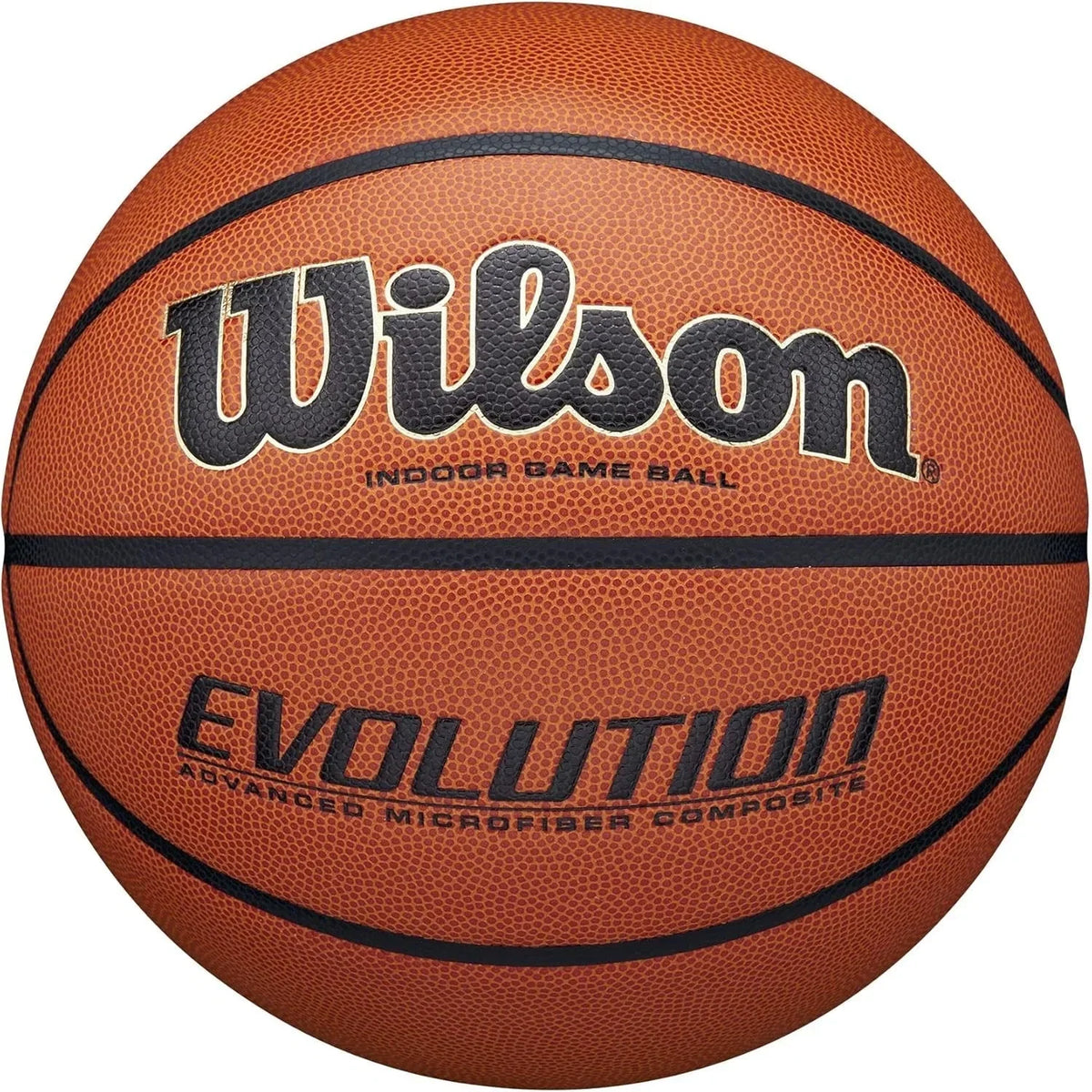 Wilson Evolution Basketball 29.5 Inch Official Indoor Game Ball Composite Leather