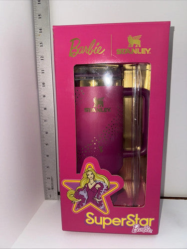 Barbie x Stanley 70s Superstar Quencher H2.0 Tumbler 40oz Limited Edition