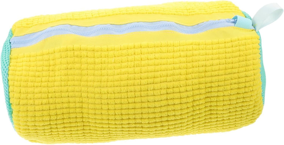 Shoe Washing Bag for Washer & Dryer, Reusable Mesh Laundry Bags, 2 Pack Yellow