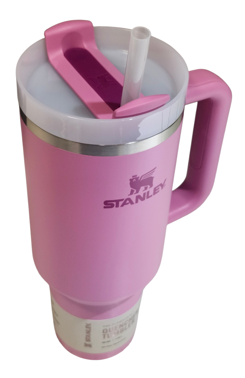Stanley Quencher H2.0 FlowState Tumbler 40oz Peony Pink Brand New